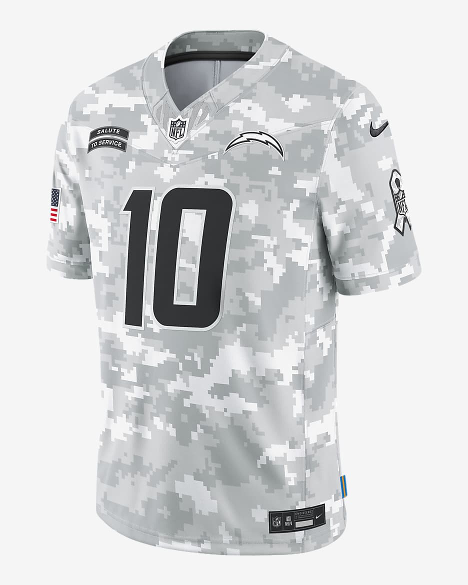 Black and white chargers jersey online